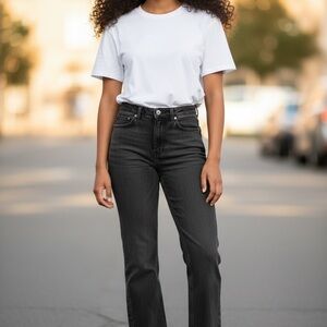 BNWT Cavalli Class High Rise Straight Denim Women's Jeans SZ 26